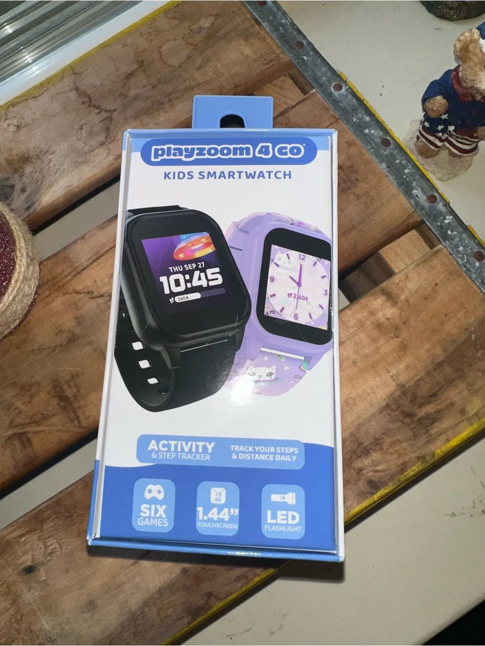 PlayZoom 4 Smartwatch with Camera - Teddy Bear ~ New